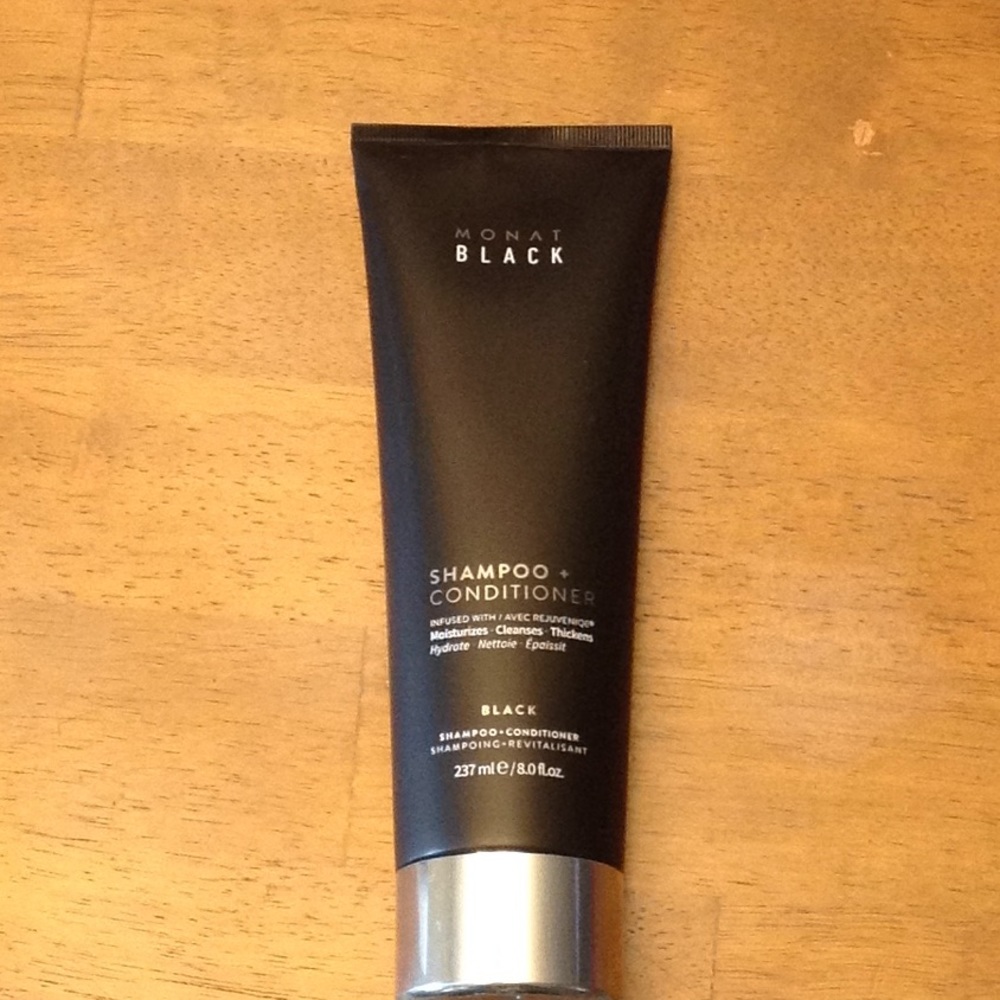 Monat Black shampoo and conditioner